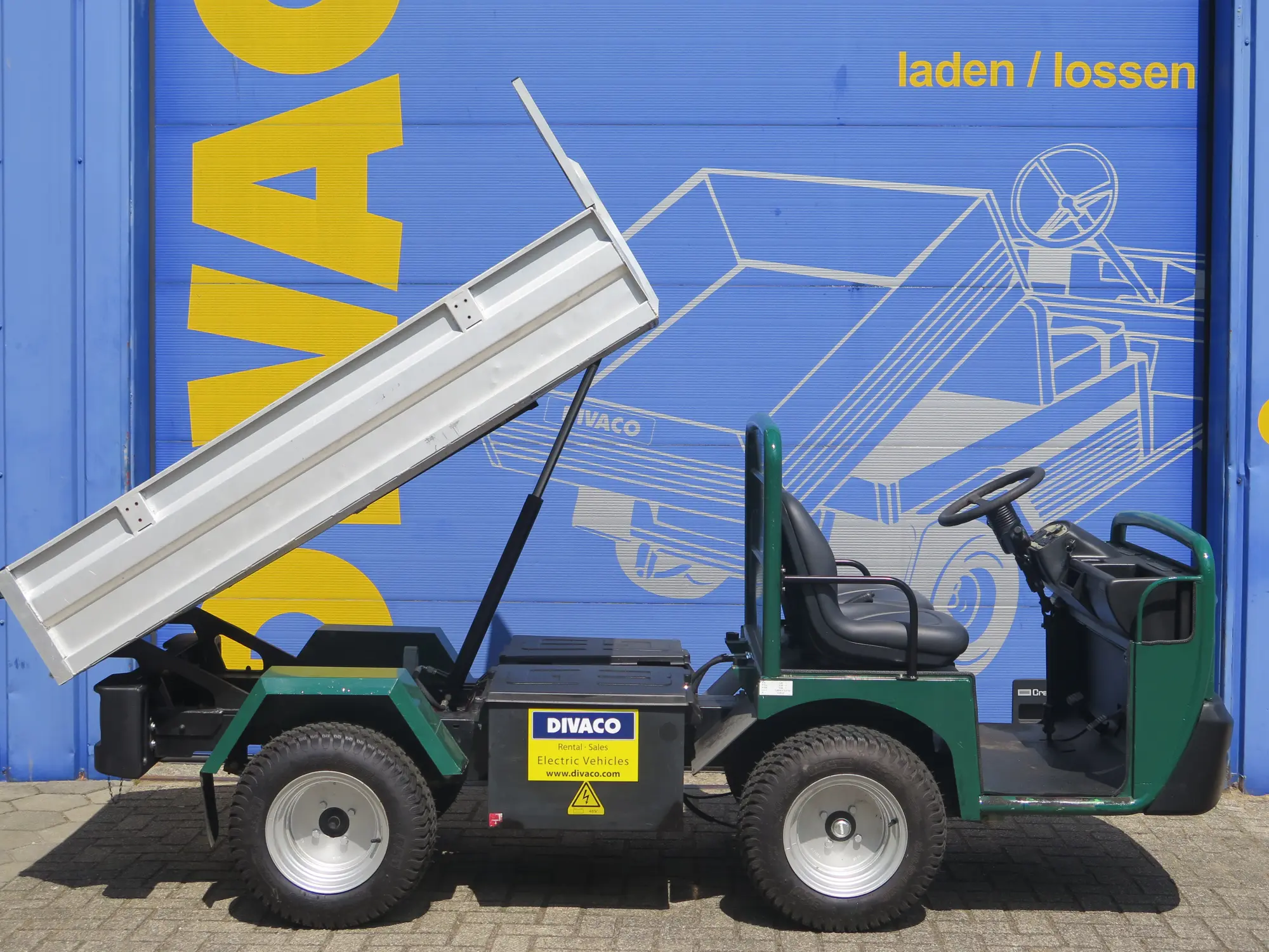 DIVACO Elektrische Gator voor zwaar vervoer te huur